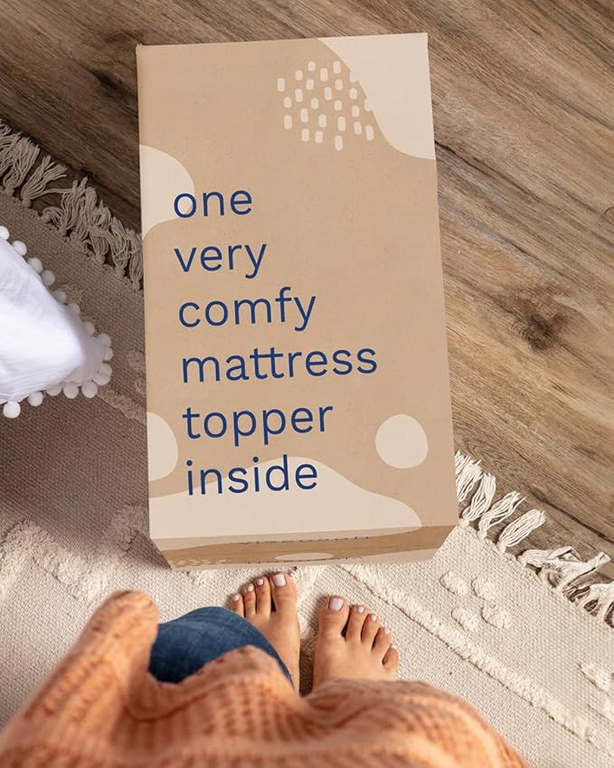 ViscoSoft 4 Inch Memory Foam Mattress Topper Twin - Select High Density Ventilated Mattress Pad - Removable Bamboo-Rayon Cover