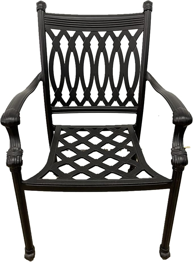 Grand Tuscany Outdoor Cast Aluminum Powder Coated 11-Piece Dining Set with Extendable 48x132 Table (with 2 Rockers and 8 Regular Chairs)
