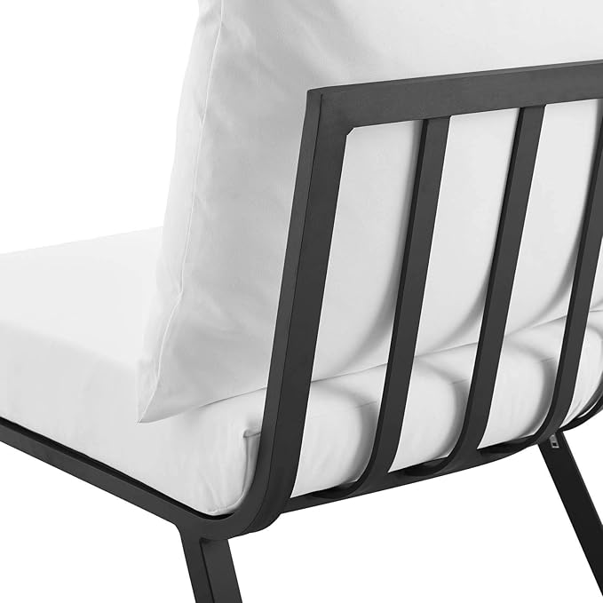 Modway Riverside Outdoor Furniture, 6-Piece Set, Gray White