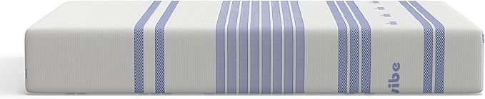 Vibe Gel Memory Foam Mattress, Fiberglass Free, 12-Inch CertiPUR-US Certified Bed-in-a-Box, California King, White