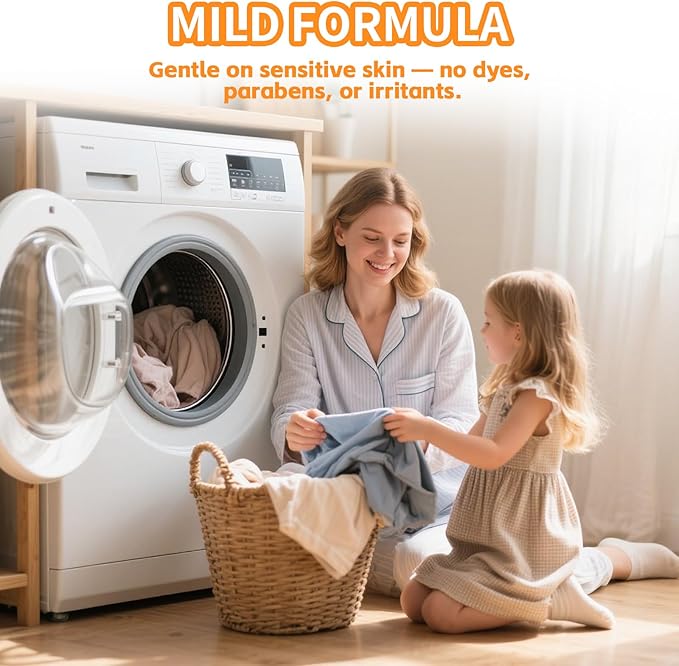 BellaLuce Laundry Detergent Sheets: 1 Home Size (240 Loads, Fresh Linen) & 2 Travel Size (32 Loads, Fresh Linen & Amber Nectar) | Portable for College, Dorm, Hotel, Family