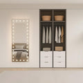 WTTY LED Bathroom Mirror with Lights 72"x36" Hollywood Wall-Mounted Mirror with 3 Color Temperatures, Stepless Dimmable Bulbs, Anti-Fog & Shatter-Proof