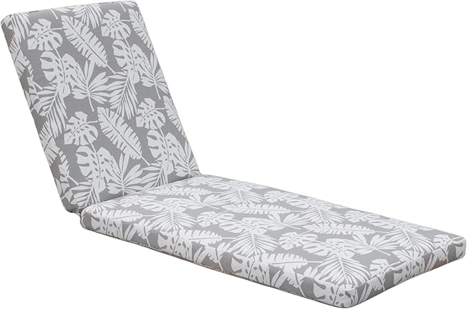 Tommy Bahama Chaise Cushion, 26" X 82" X 2.5", Tropical Chrome