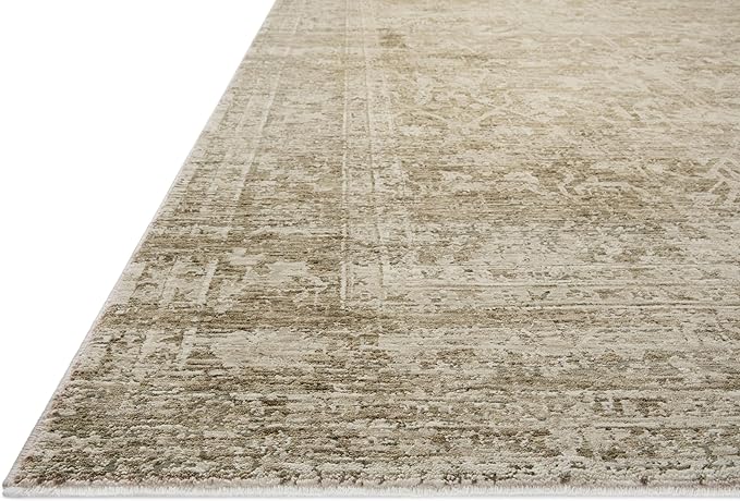Loloi Amber Lewis Honora Collection HON-01 Khaki/Beige 3'-9" x 5'-9" Accent Rug