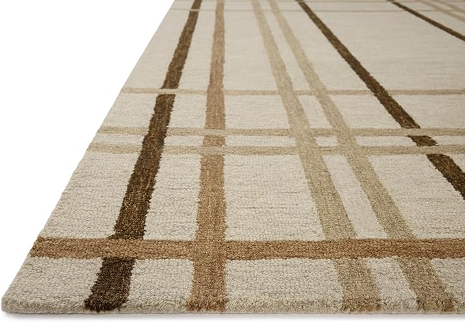 Loloi Magnolia Home by Joanna Gaines Waylon Collection WAY-01 Natural/Bark 9'-3" x 13' Area Rug