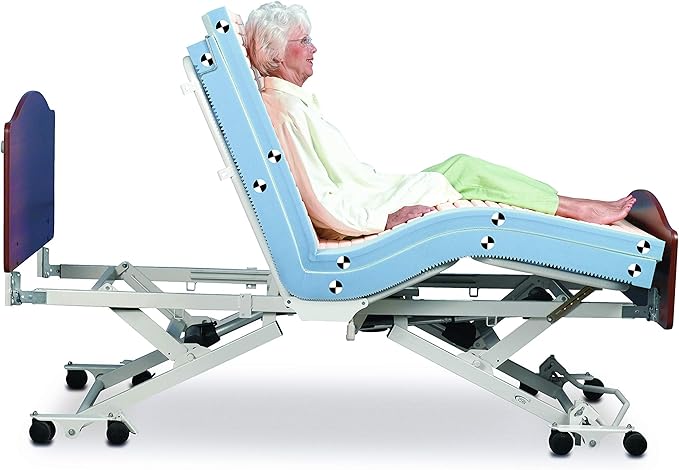 Invacare SRS2080 Glissando Friction Reducing Hospital Bed Mattress for Pressure Sore & Ulcer, 36" Width, 80" Length, Blue