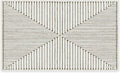 RUGGABLE x Jonathan Adler Machine Washable Modern Area Rug – Inkdrop Camel & Ivory 3x5, Stain-Resistant, Non-Slip – Small Rugs for Living Room, Bedroom, Hallway, Entryway & Office–with Cushioned Pad