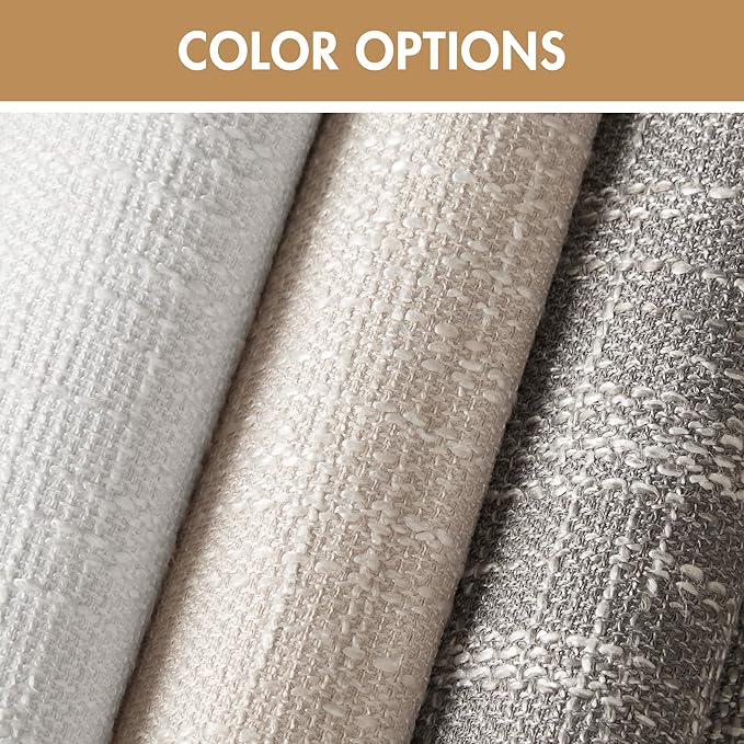 Madison Park Cordless Roman Shades, Total Blackout Window Blind Privacy Window Shades, Thermal Insulated Cordless Window Treatment for Bedroom, Living Room, Quincy, Single Panel 29" W X 64" H Grey