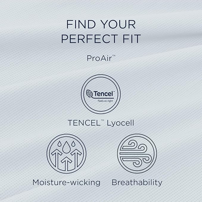 TEMPUR ProAir Sheet Set Cool Gray - Split Cal King