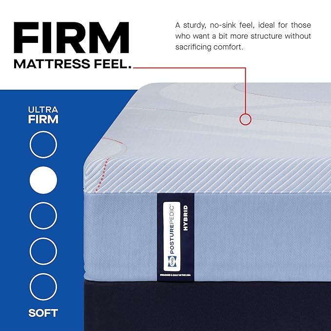 Sealy Posturepedic® Fayette 12" Firm Tight Top Hybrid Mattress - Twin Long