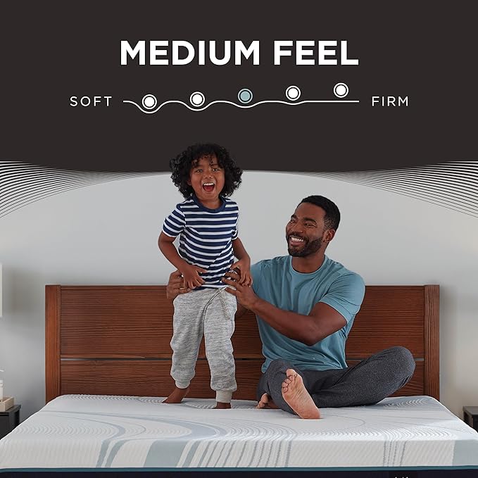 TEMPUR-Adapt 2.0 Medium 11 inch Memory Foam Mattress, Queen
