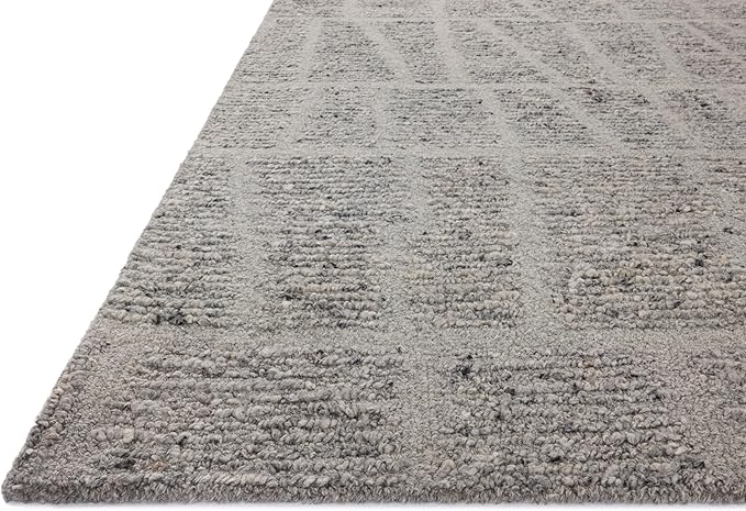 Loloi Magnolia Home by Joanna Gaines Jones Collection JON-04 Slate 8'-6" x 11'-6" Area Rug
