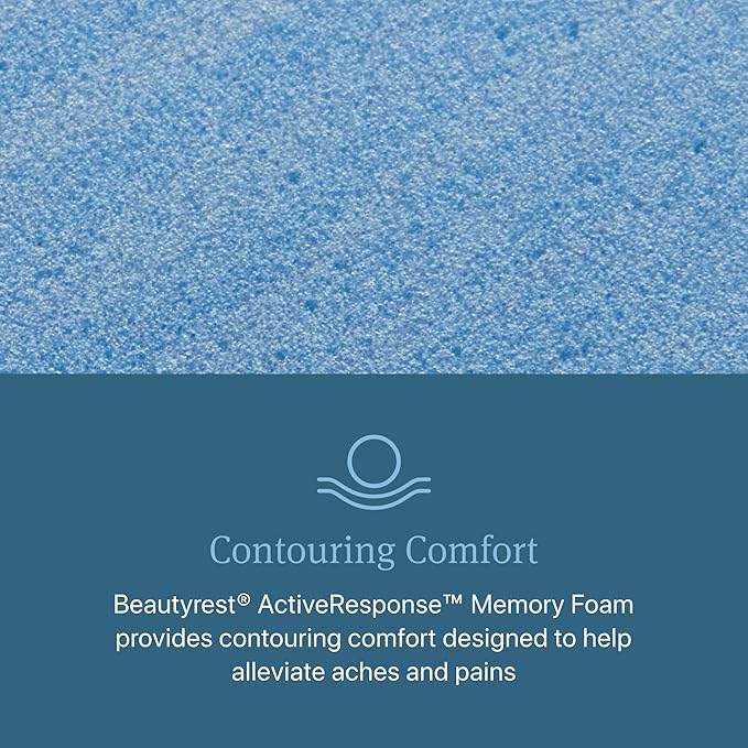 Beautyrest Days End Medium Firm Pillow Top 14.75" Mattress - Cal King - Cooling Tech, Supportive Durable Pocketed Coils, Pressure Relief, Motion Separation; 100 Night Sleep Trial and 10 Year Warranty