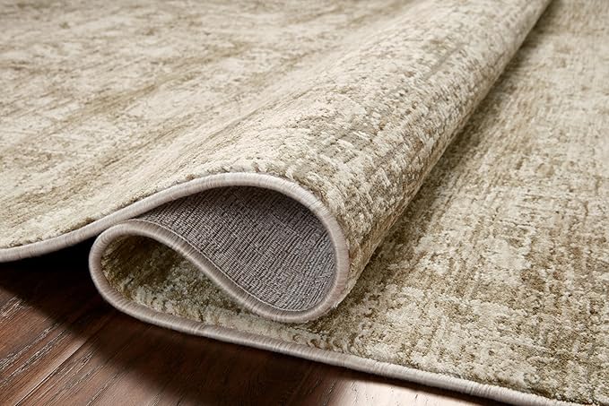 Loloi Amber Lewis Honora Collection HON-01 Khaki/Beige 3'-9" x 5'-9" Accent Rug