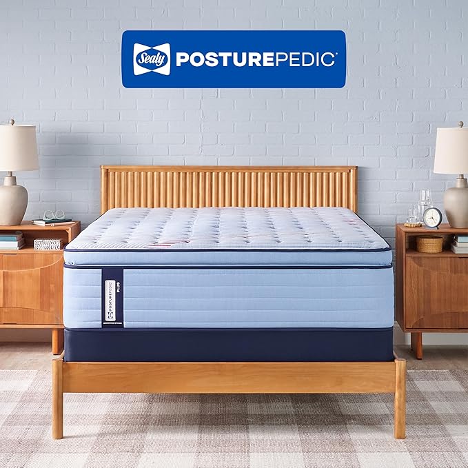 Sealy Posturepedic® Plus Glenshaw 15" Soft Pillowtop Innerspring Mattress - Full