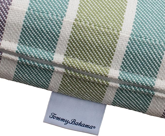 Tommy Bahama Bench Cushion, 48" X 19" X 2.5", Bandeau Pastel