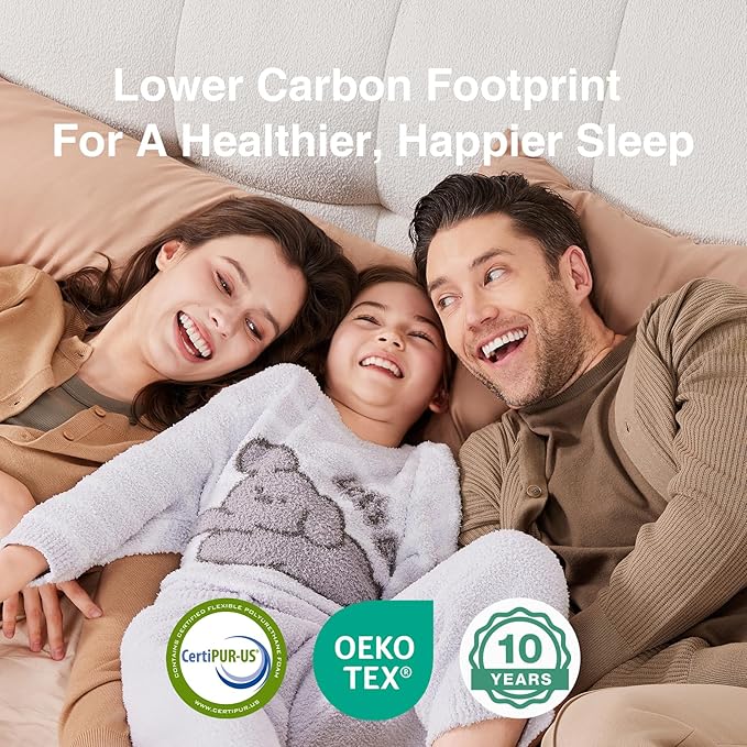Novilla Twin Mattress 6 Inch, Foam and Spring Hybrid Mattresses for Restful Sleep, Twin Mattress for Kids, Medium Firm, CertiPUR-US Certified Foam, Durable Support, Eco-Friendly Packaging