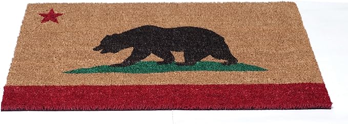 KAF Home - 17 x 30 Coir Doormat - California