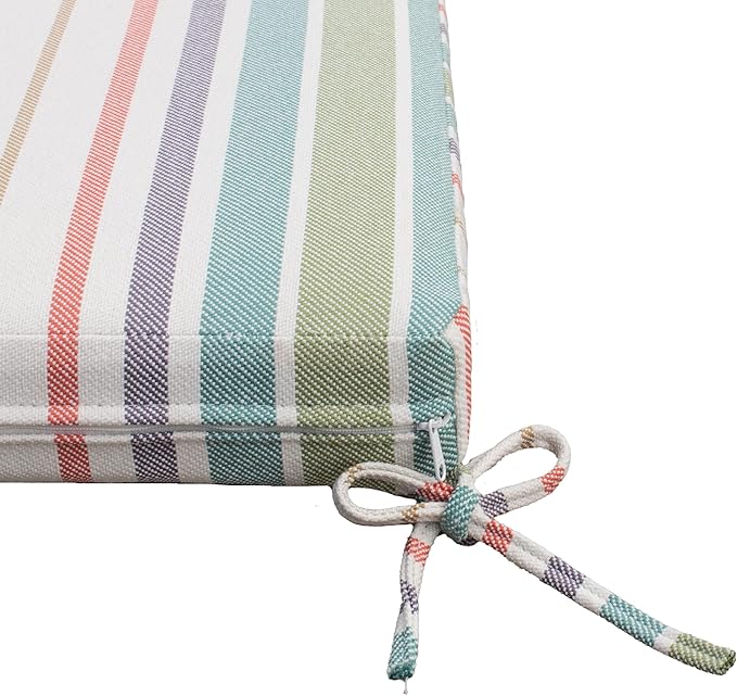 Tommy Bahama Bench Cushion, 44" X 16" X 2.5", Bandeau Pastel