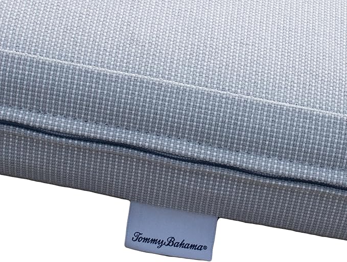 Tommy Bahama Bench Cushion, 50" X 16" X 2.5", Bamboo Bay Cloud