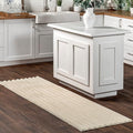 nuLOOM 2'6" x 10' Cozy Plush Area Rug, Machine Washable, Non-Slip, Soft Fluffy Shag Carpet for Living Room Bedroom Kids Room Nursery Home Decor, Kai Beige