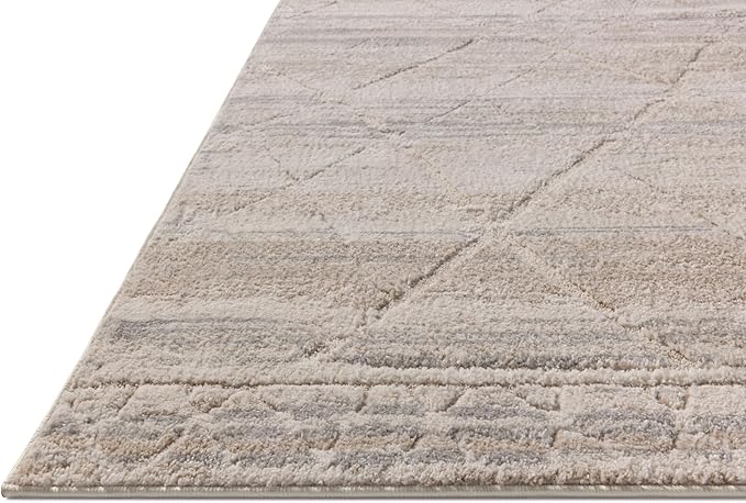 Loloi Amber Lewis Monty Collection MOT-02 Ivory/Natural 2'-7" x 10'-0", .50" Pile Height, Runner Rug