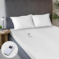 Sunbeam Electric Heated Mattress Pad Restful Quilted Extra-Cozy Fabric 12 Heat Settings 12-Hour Auto Shut-Off Deep Pocket Fit Machine Washable Full 75" x 54"