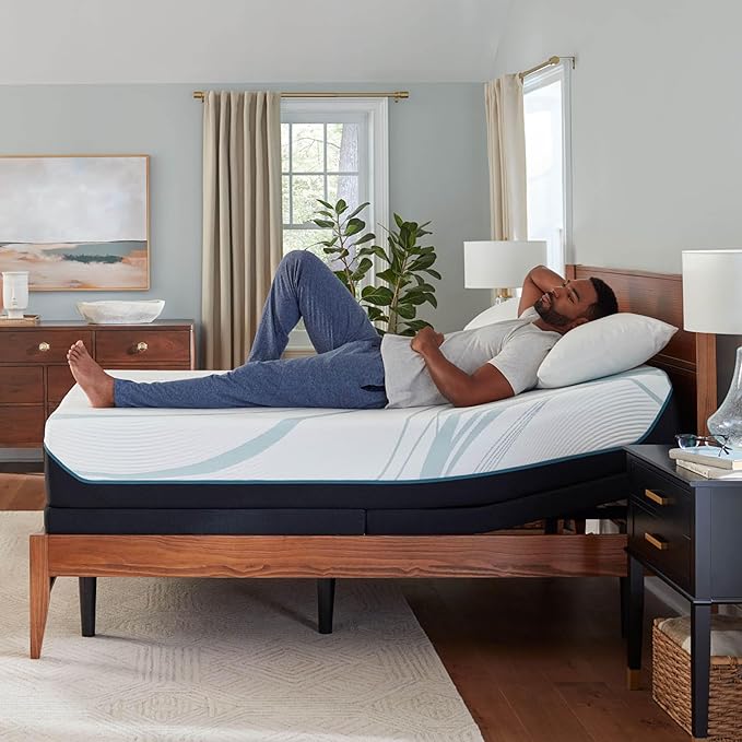 TEMPUR-Adapt 2.0 Medium 11 inch Memory Foam Mattress, Queen