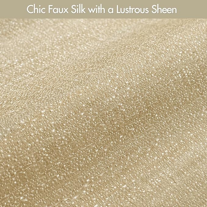 Madison Park Cordless Roman Shades Faux Silk Shade with Sheen 1-Panel Privacy, Room Darkening, Energy Efficient, Thermal Insulated Window Blind for Bedroom, Living Room Décor, 35"W x 64"H Como, Taupe