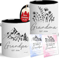 Christmas Gifts For First Time Grandparents, Promoted To Grandma And Grandpa Mugs Est 2026, Grandparents Baby Announcement, Pregnancy Announcement Mug, Grandparent To Be Gifts, New Grandparent Gift