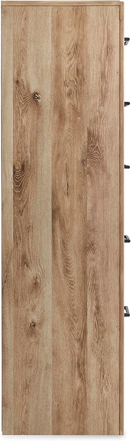 Signature Design by Ashley Hyanna Rustic 5 Drawer Chest, Rustic