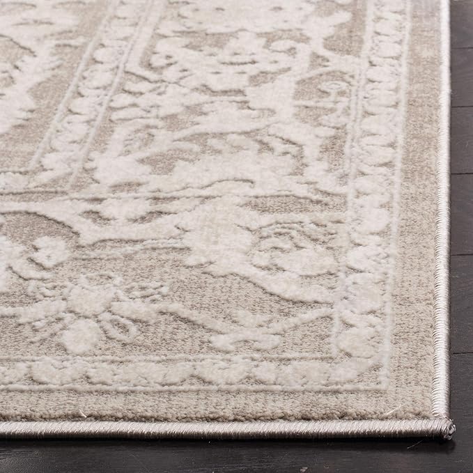 SAFAVIEH Reflection Collection Runner Rug - 2'3" x 6', Beige & Cream, Non-Shedding & Easy Cleaning, Ideal for Living Room, Bedroom (RFT665A)