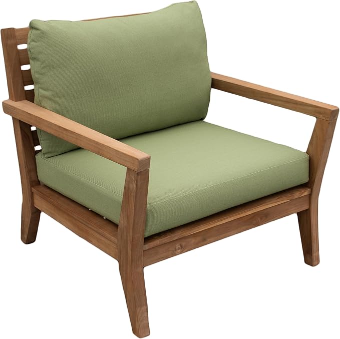 Tommy Bahama Deep Seating Lounge Cushion, 26" X 26" X 4", Bamboo Bay Pear
