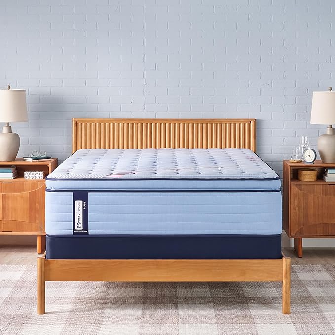 Sealy Posturepedic® Plus Glenshaw 15" Soft Pillowtop Innerspring Mattress - Twin Long
