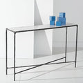 SAFAVIEH Couture Collection Jessa Black/White Rectangle Console Table (Fully Assembled)