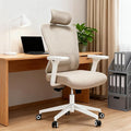 Ergonomic Office Chair - 350LB Mesh Office Chair with Adjustable Lumbar, High Back Computer Chair with 3D Armrests, Comfy Chair with 2D Headrest & Tilt Function for Study, Work, Gaming