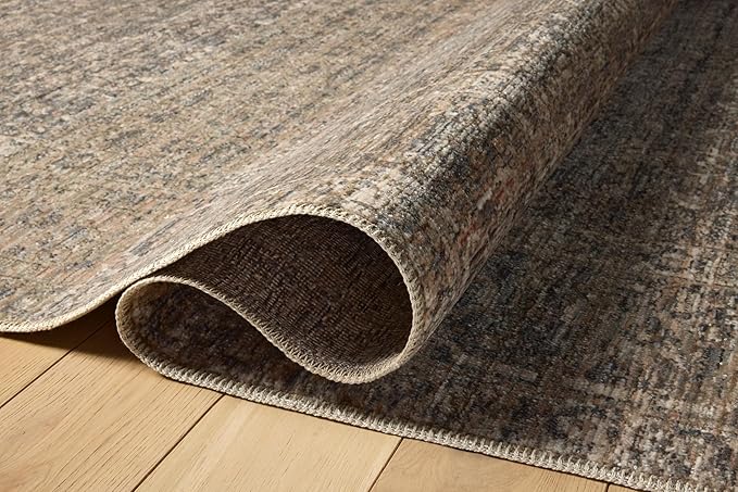 Loloi Amber Lewis Molly Collection MOL-04 Navy/Blush 7'-10" x 10' Low Pile Area Rug