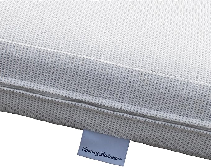 Tommy Bahama Bench Cushion, 48" X 16" X 2.5", Bamboo Bay Bone