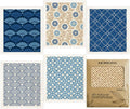 Morigins Wholesale Swedish Dish Cloths - 6 Pack Reusable Compostable Kitchen Cloth,Cellulose Sponge Dish Cloths Dish Towel Set (Japanese)