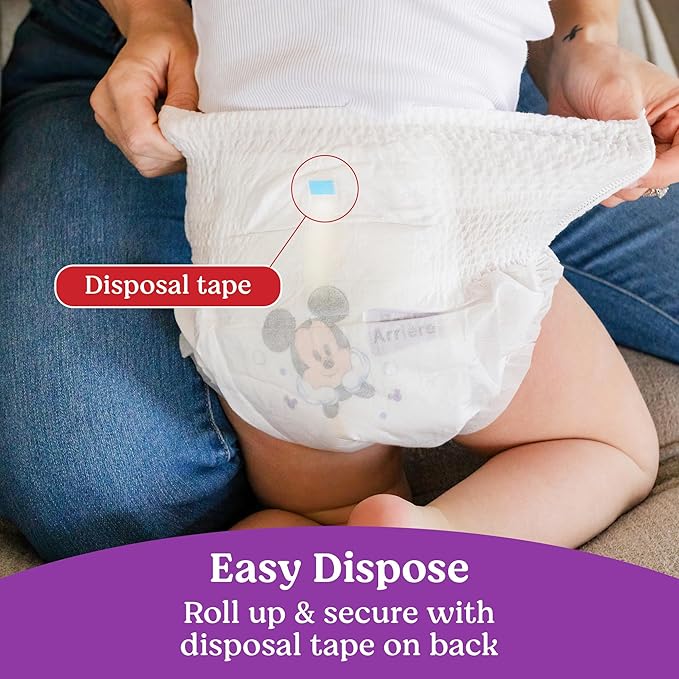 Huggies Size 3 Baby Diapers, Little Movers HuggFit 360° Baby Diapers with 360° Waistband, Size 3 (16-28 lbs), 136 Count, Packaging May Vary