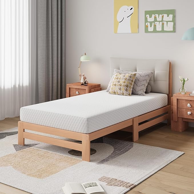 Novilla Full Mattress, 6 Inch Full Memory Foam Mattress for Pressure Relief & Comfort Sleep, with Spine Support for Kids, CertiPUR-US Certified Mattress in a Box, Medium Firm