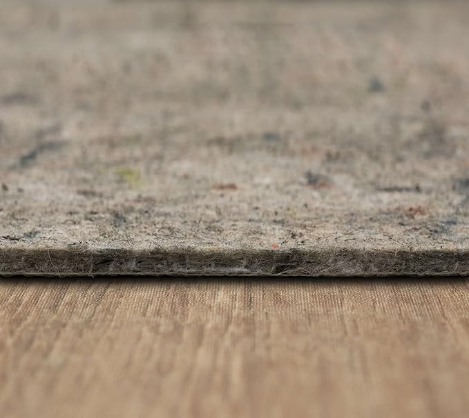 Mohawk Home 8' x 11' Non Slip Grip Rug Pad 1/4 Thick Felt + Rubber Backing - Dual Surface Safe for All Floors