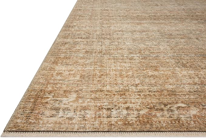 Loloi Amber Lewis Molly Collection MOL-08 Antique/Multi 5'-3" x 7'-9" Low Pile Area Rug