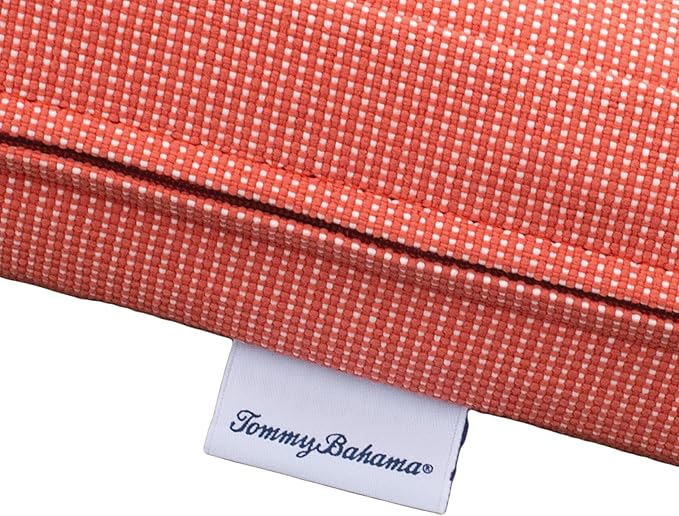 Tommy Bahama Bench Cushion, 44" X 16" X 2.5", Bamboo Bay Mango