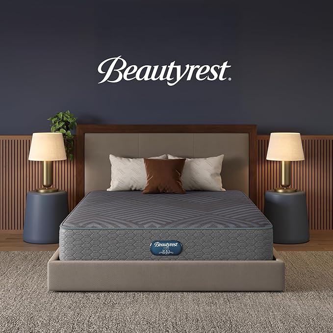 Beautyrest Days End Medium Firm 12" Hybrid Mattress - Full - Cooling Tech, Supportive Durable Pocketed Coils, Pressure Relief, Motion Separation; 100 Night Sleep Trial and 10 Year Warranty