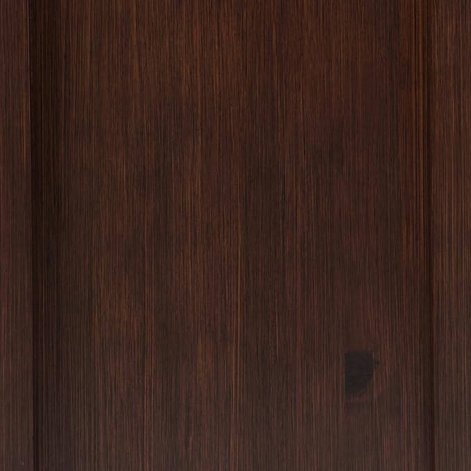 SIMPLIHOME Artisan Bedside Table - 24 inch Wide Solid Wood Nightstand Table in Russet Brown, Contemporary Bedroom Side or End Table with 1 Drawer, Open Shelf Storage and Bronze Knobs