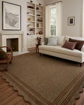 Loloi Chris Loves Julia Scottie Collection SCO-01 Mocha/Clay 7'-9" x 9'-9", .87" Pile Height, Area Rug