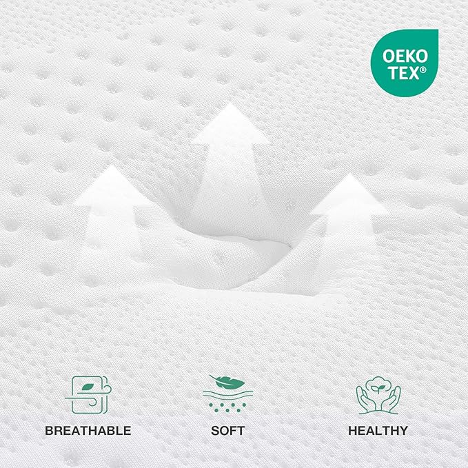 Novilla Queen Mattress 14 inch, Queen Size Hybrid Mattress in a Box with Motion Isolation,Gel Memory Foam with Pocket Springs for Support & Pressure Relief, Medium Firm Pillow Top Mattresses