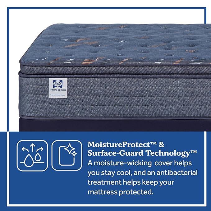 Sealy Warner 14" Soft Pillowtop Innerspring Mattress - Twin
