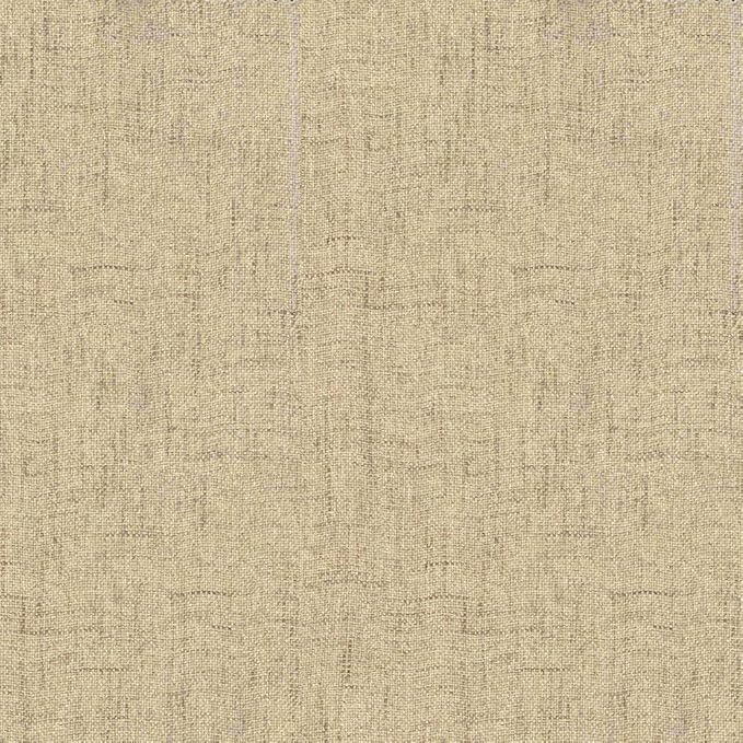 HomePop Woven Square Storage Ottoman with Wood Legs, Linen Tan